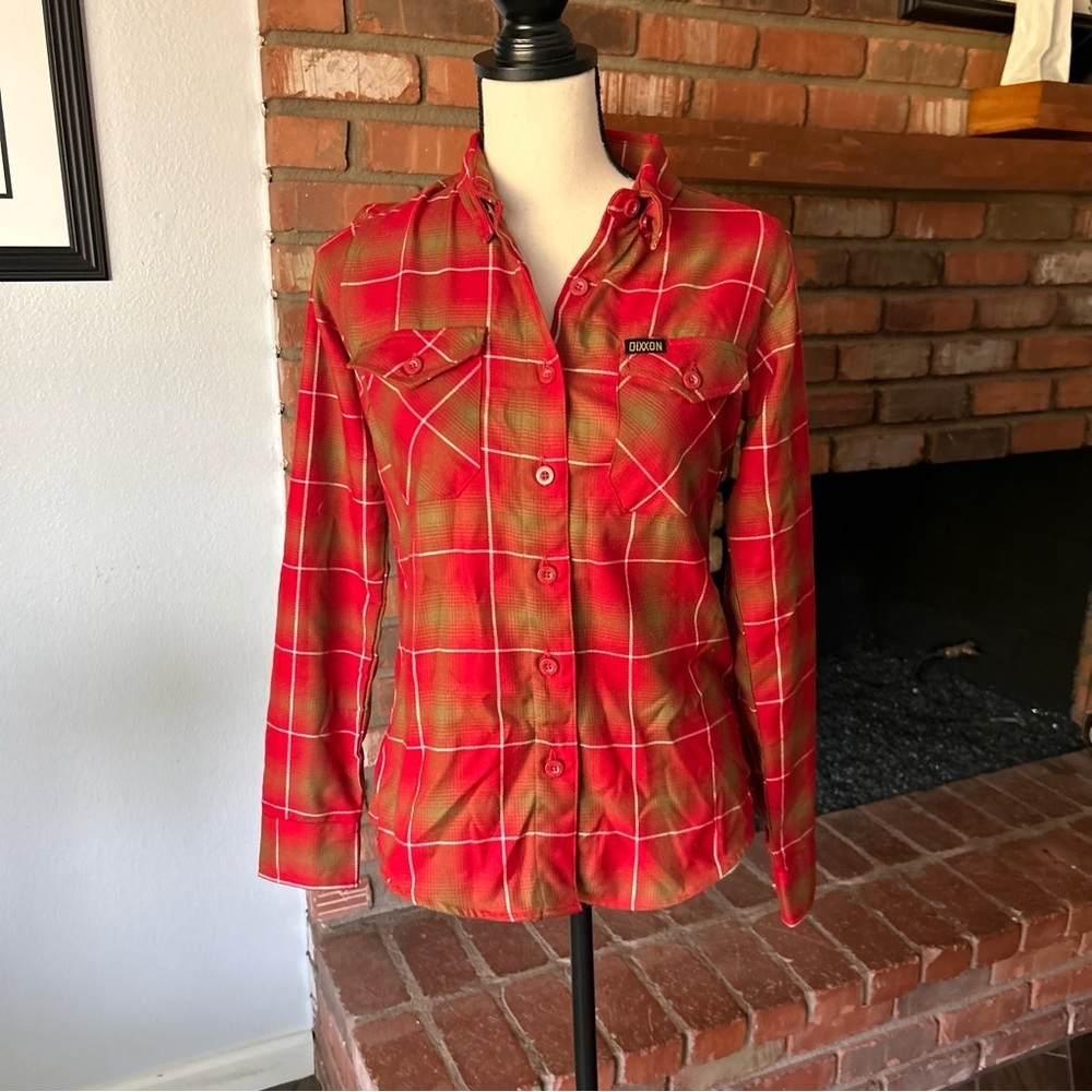 NWOT DIXXON Limited Edition Bang Bang San Francisco 49ers Flannel Shirt Sz S